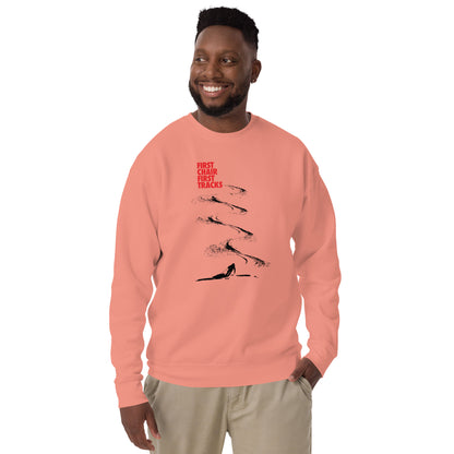 CS0042 - 01001 - First Chair First Tracks Unisex Premium Sweatshirt