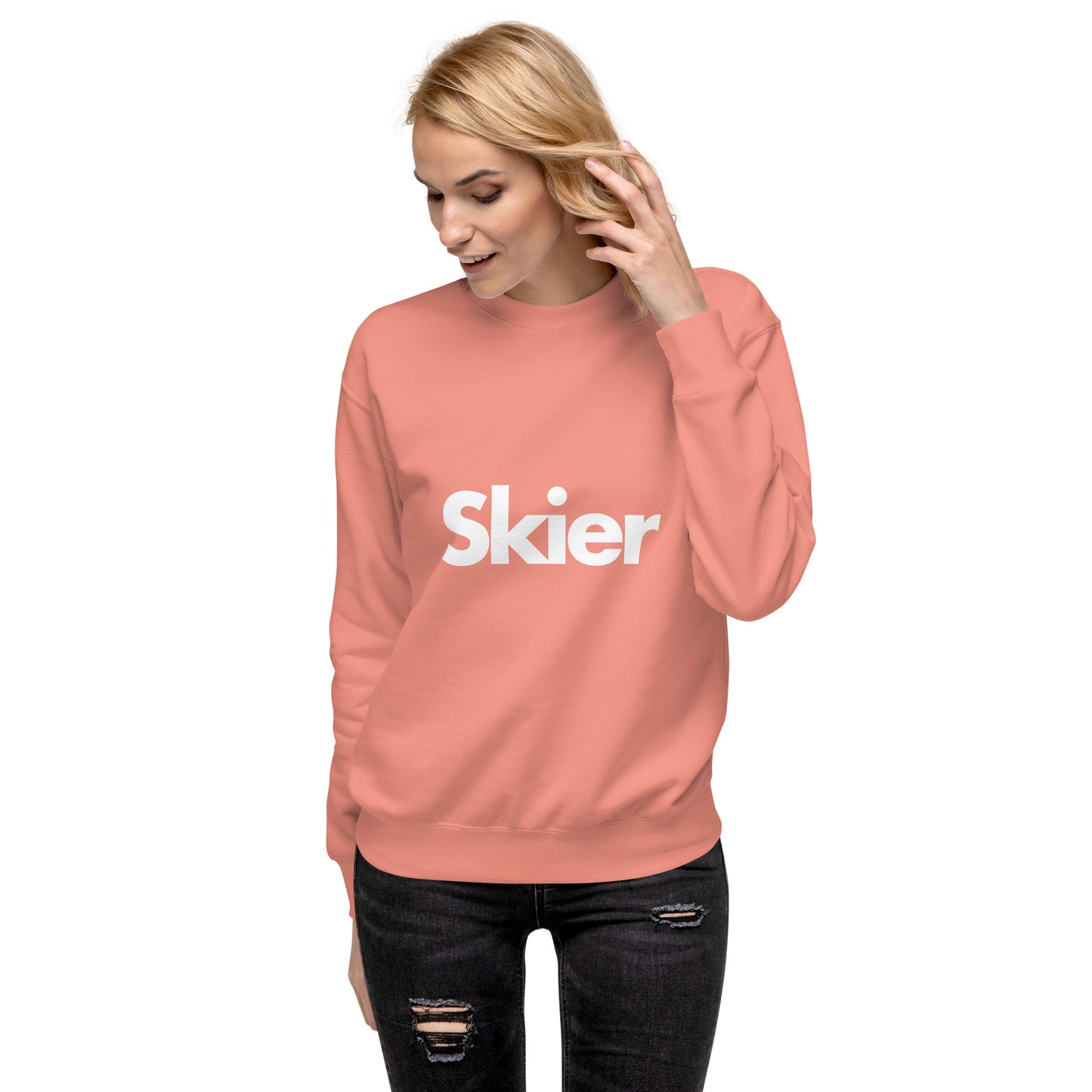 CS0020 - 01005 - Skier Unisex Premium Sweatshirt