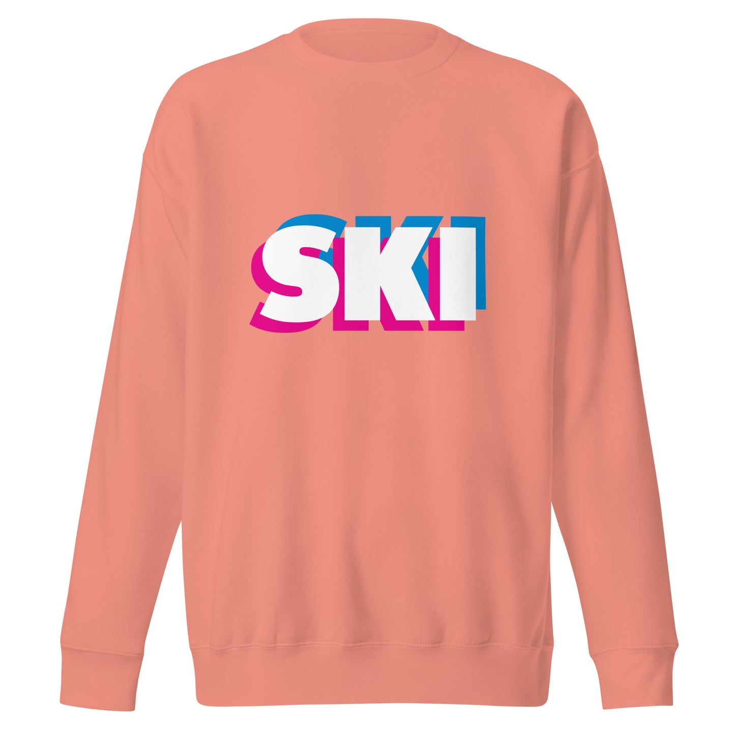 CS0058 - 01005 - 3D SKI Unisex Premium Sweatshirt