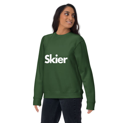 CS0020 - 01005 - Skier Unisex Premium Sweatshirt