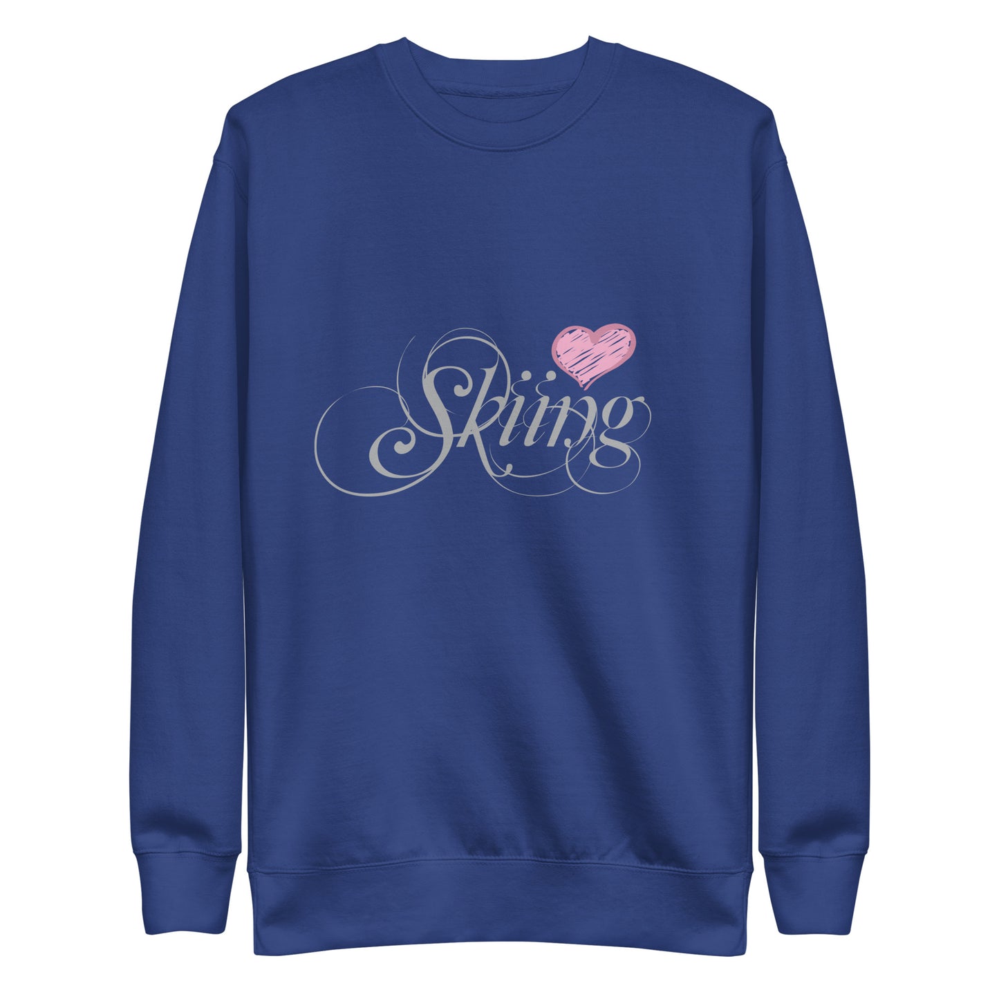 CS0047 - 02005 - Love Skiing/Women's Premium Sweatshirt