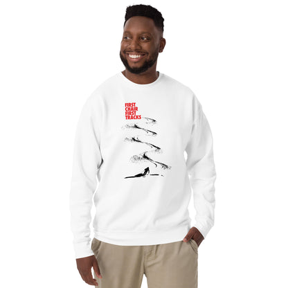 CS0042 - 01001 - First Chair First Tracks Unisex Premium Sweatshirt