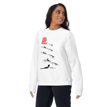 CS0042 - 01001 - First Chair First Tracks Unisex Premium Sweatshirt