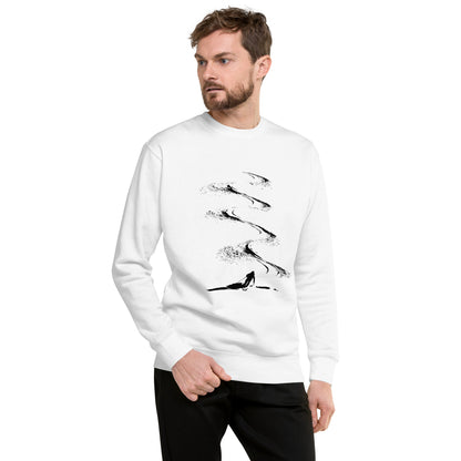 CS0043 - 01005 - Fresh Tracks Unisex Premium Sweatshirt