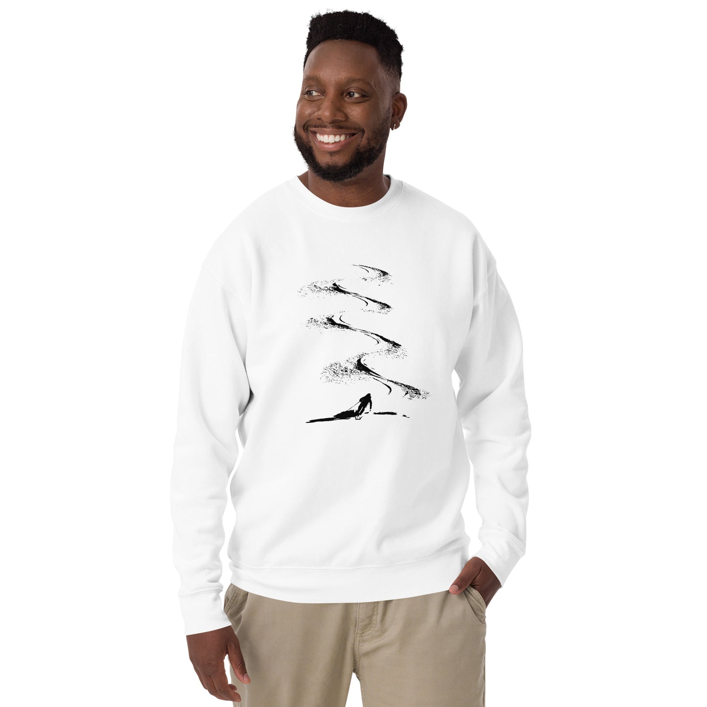 CS0043 - 01005 - Fresh Tracks Unisex Premium Sweatshirt