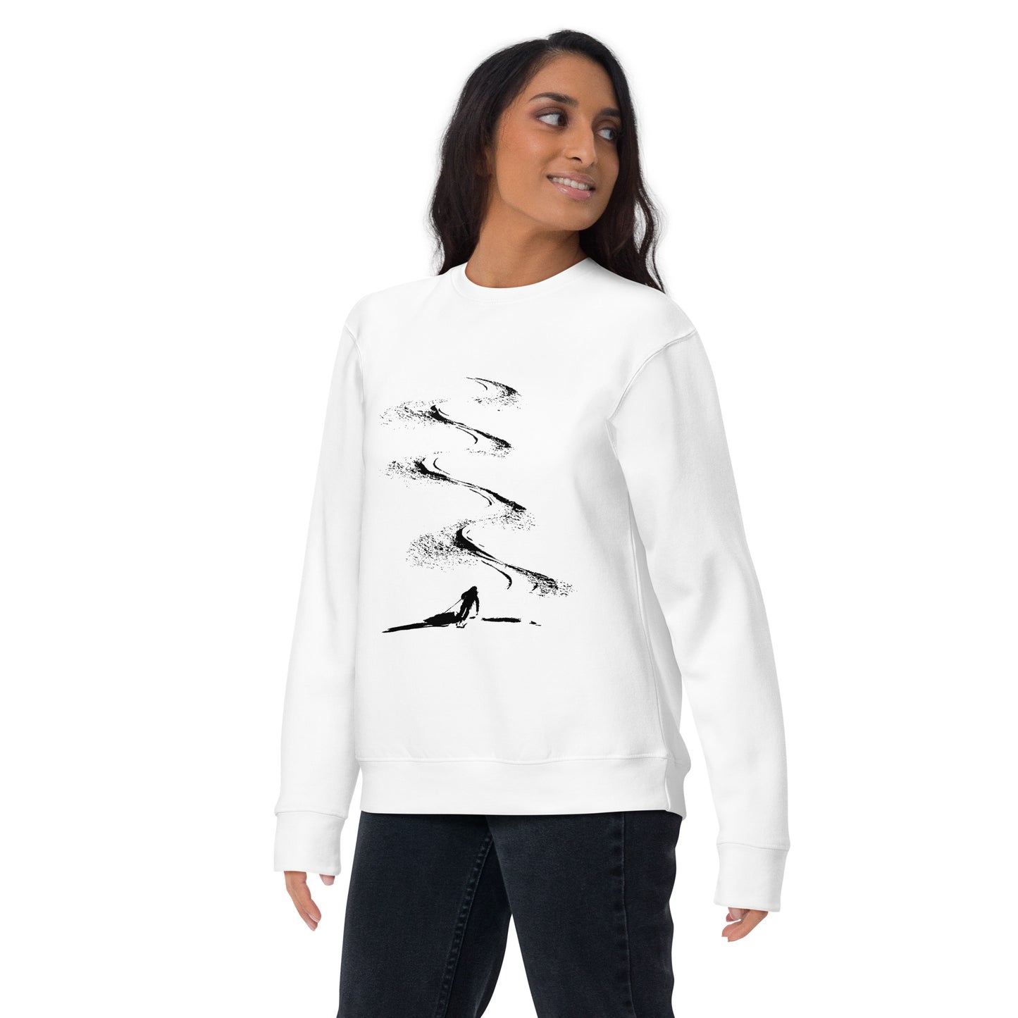 CS0043 - 01005 - Fresh Tracks Unisex Premium Sweatshirt