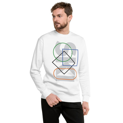 CS0044 - 01005 - SKI Icons Outlined Unisex Premium Sweatshirt