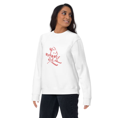 CS0011 - 02005 - Women's Premium Sweatshirt (White)