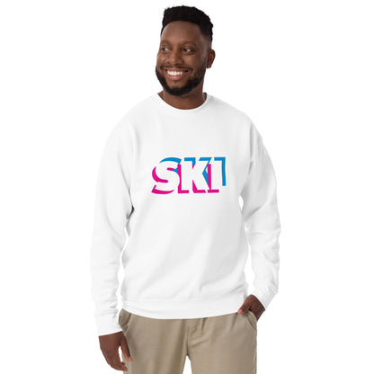 CS0058 - 01005 - 3D SKI Unisex Premium Sweatshirt