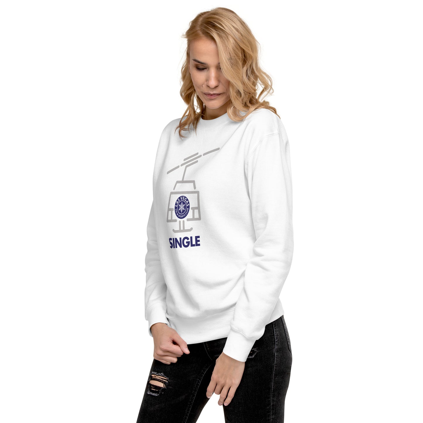 LVSSC0121 - 01005 SINGLE Unisex Premium Sweatshirt