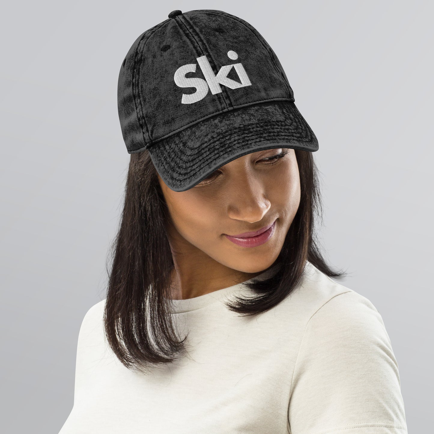 CS0016 - 04002 - Ski Vintage Cotton Twill Cap