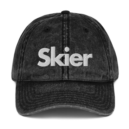 CS0020 - 04002 - Skier Vintage Cotton Twill Cap