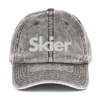 CS0020 - 04002 - Skier Vintage Cotton Twill Cap