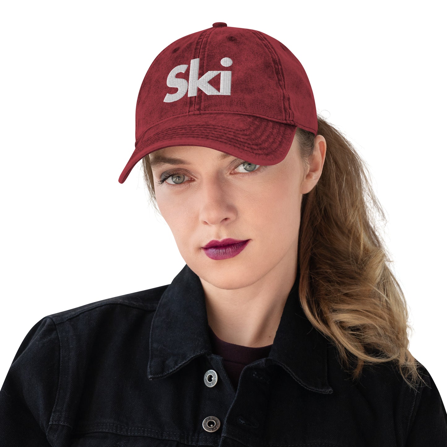 CS0016 - 04002 - Ski Vintage Cotton Twill Cap