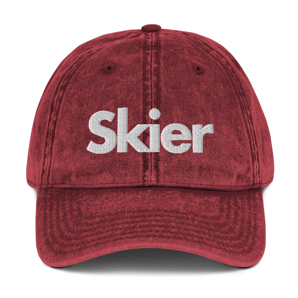 CS0020 - 04002 - Skier Vintage Cotton Twill Cap