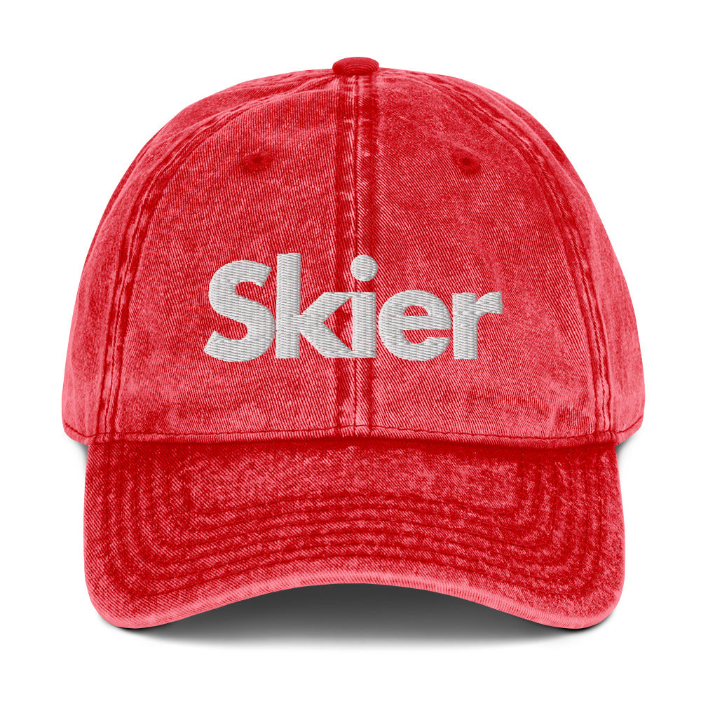 CS0020 - 04002 - Skier Vintage Cotton Twill Cap