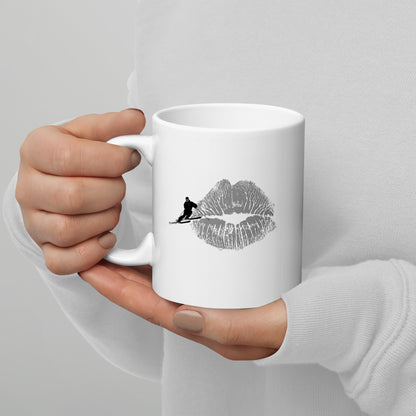 CS0069 - 06002 - KISS/SKI White glossy mug