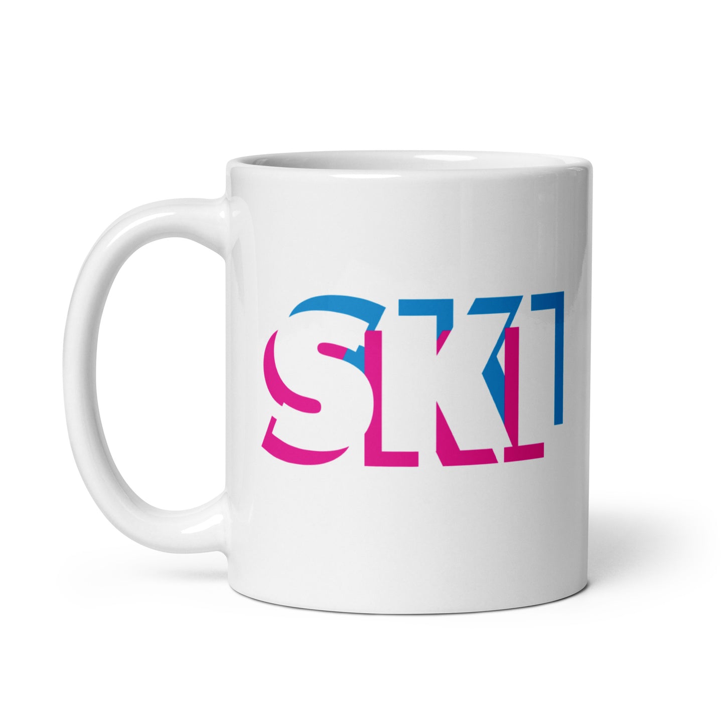 CS0058 - 06002 - 3D SKI White glossy mug