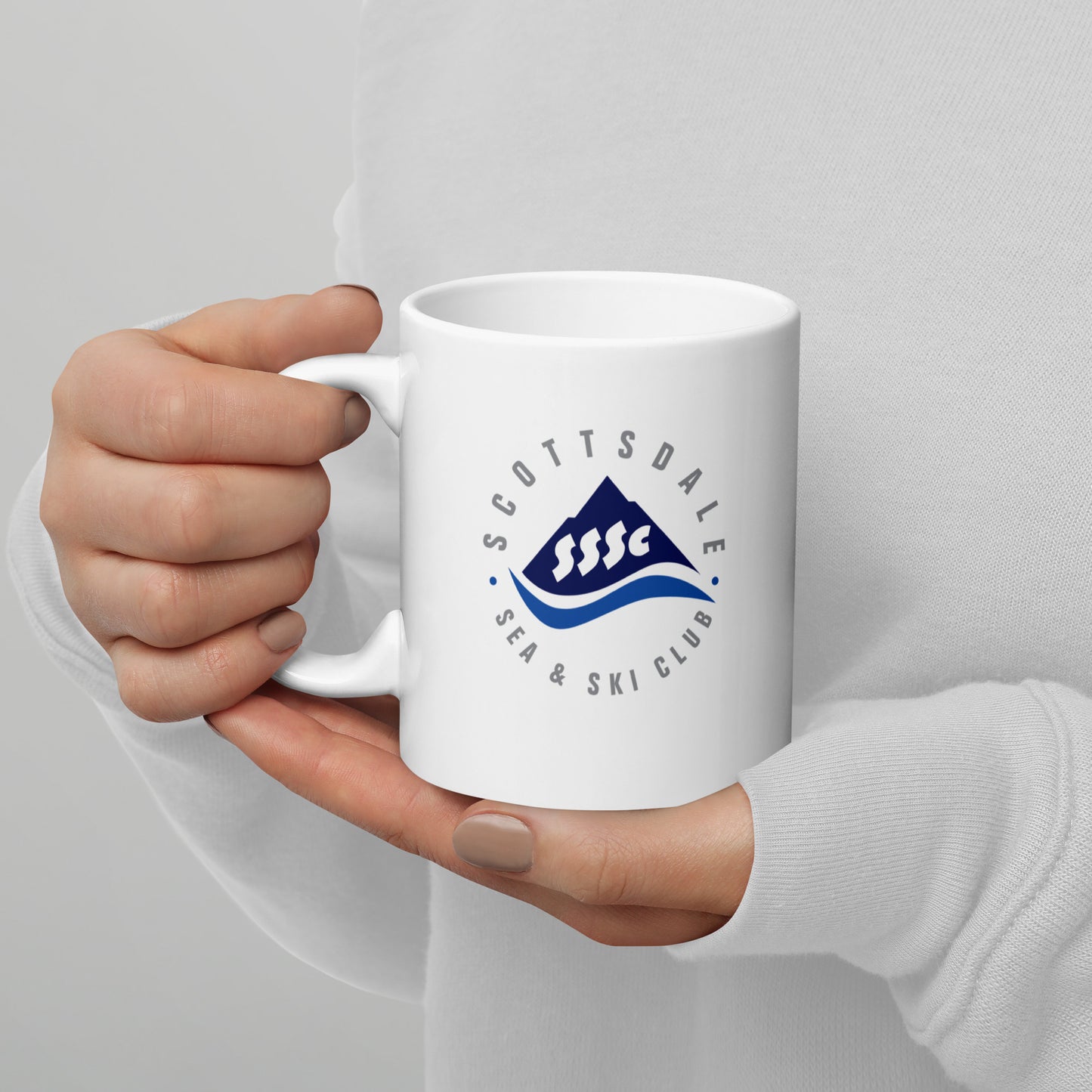 SSASC0101 - 06002 White Glossy Mug