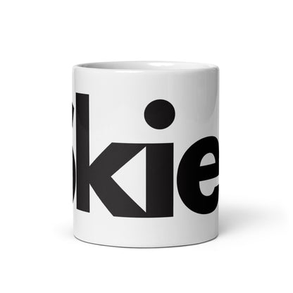 CS0020 - 06002 - Skier White Glossy Mug