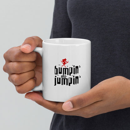 CS0039 - 06002 - Bumpin' and Jumpin' White glossy mug