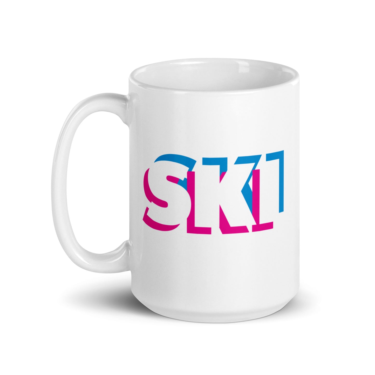 CS0058 - 06002 - 3D SKI White glossy mug