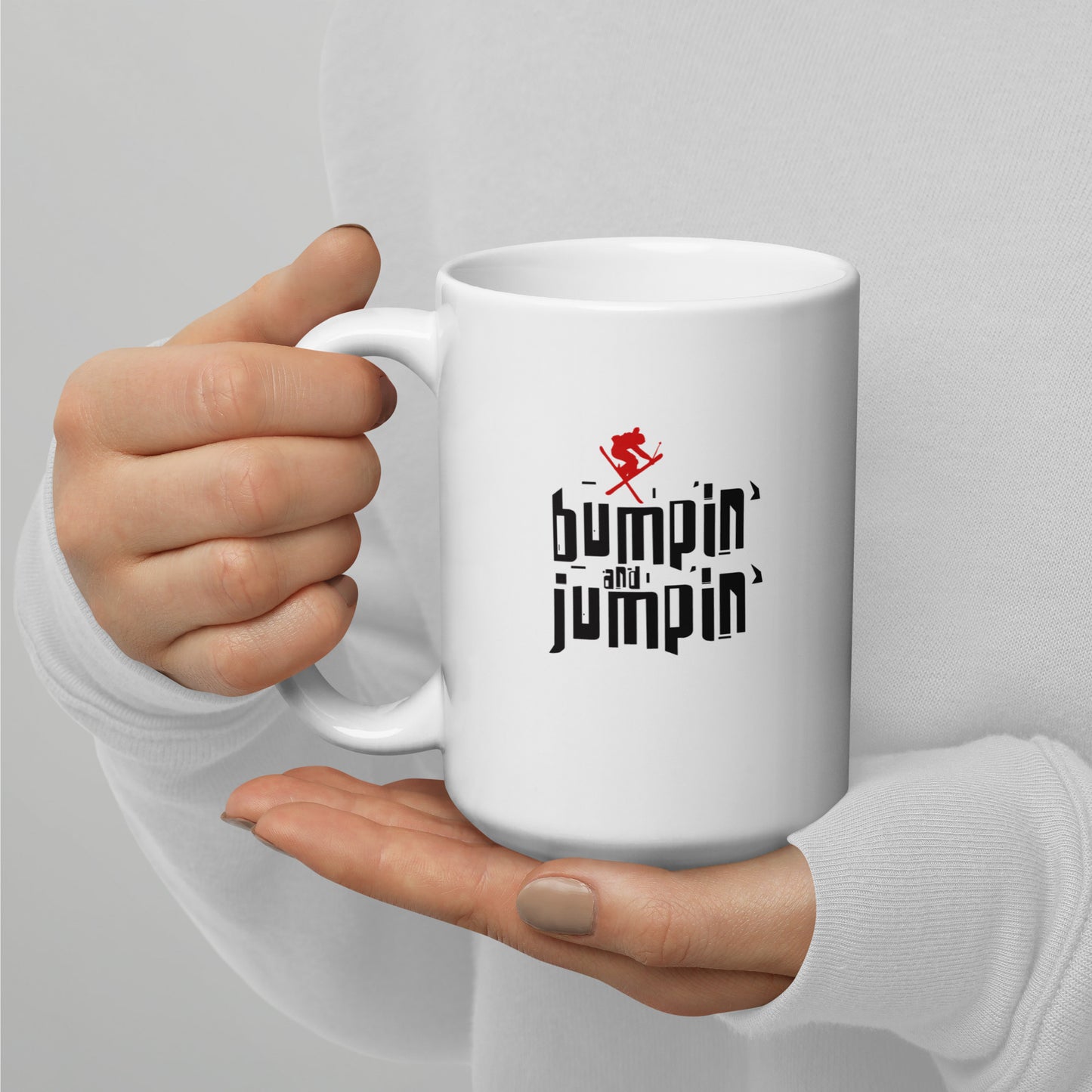 CS0039 - 06002 - Bumpin' and Jumpin' White glossy mug