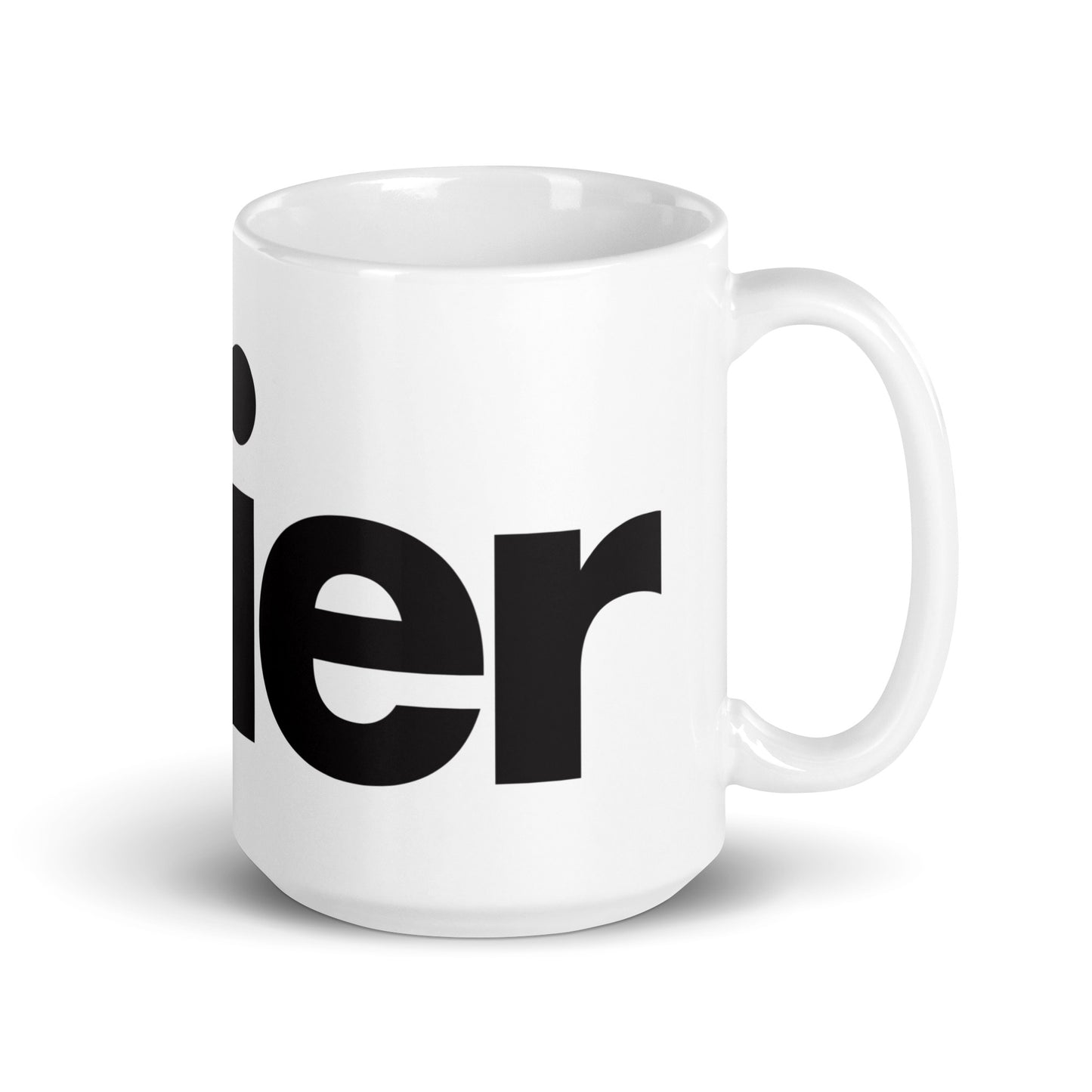 CS0020 - 06002 - Skier White Glossy Mug