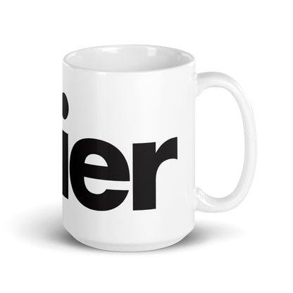 CS0020 - 06002 - Skier White Glossy Mug