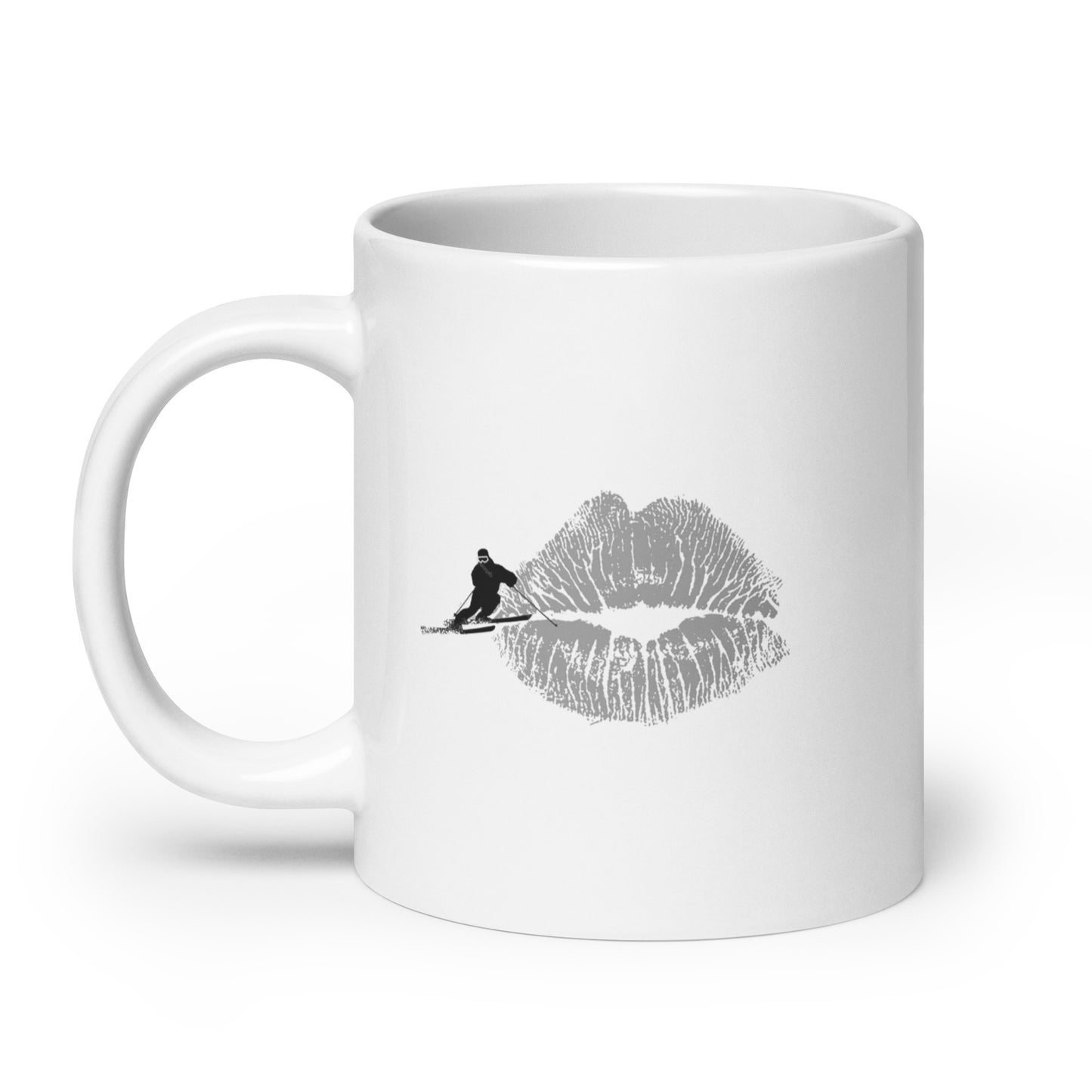 CS0069 - 06002 - KISS/SKI White glossy mug