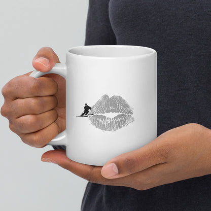 CS0069 - 06002 - KISS/SKI White glossy mug