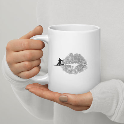 CS0069 - 06002 - KISS/SKI White glossy mug