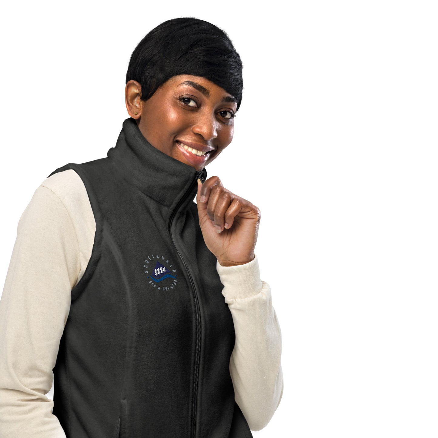 SSASC0087 - 02006 Women’s Columbia Fleece Vest (Circle)