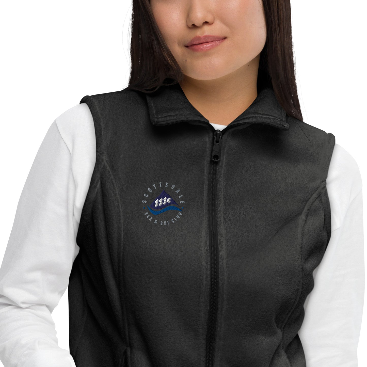 SSASC0087 - 02006 Women’s Columbia Fleece Vest (Circle)