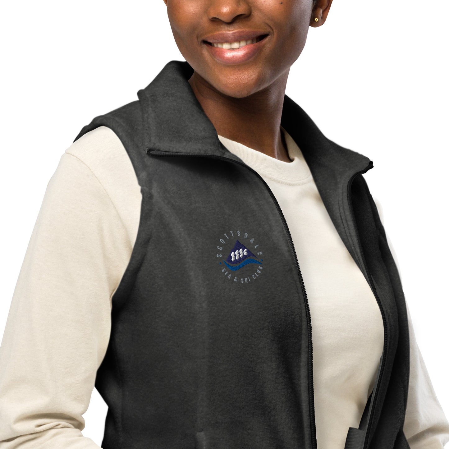 SSASC0087 - 02006 Women’s Columbia Fleece Vest (Circle)