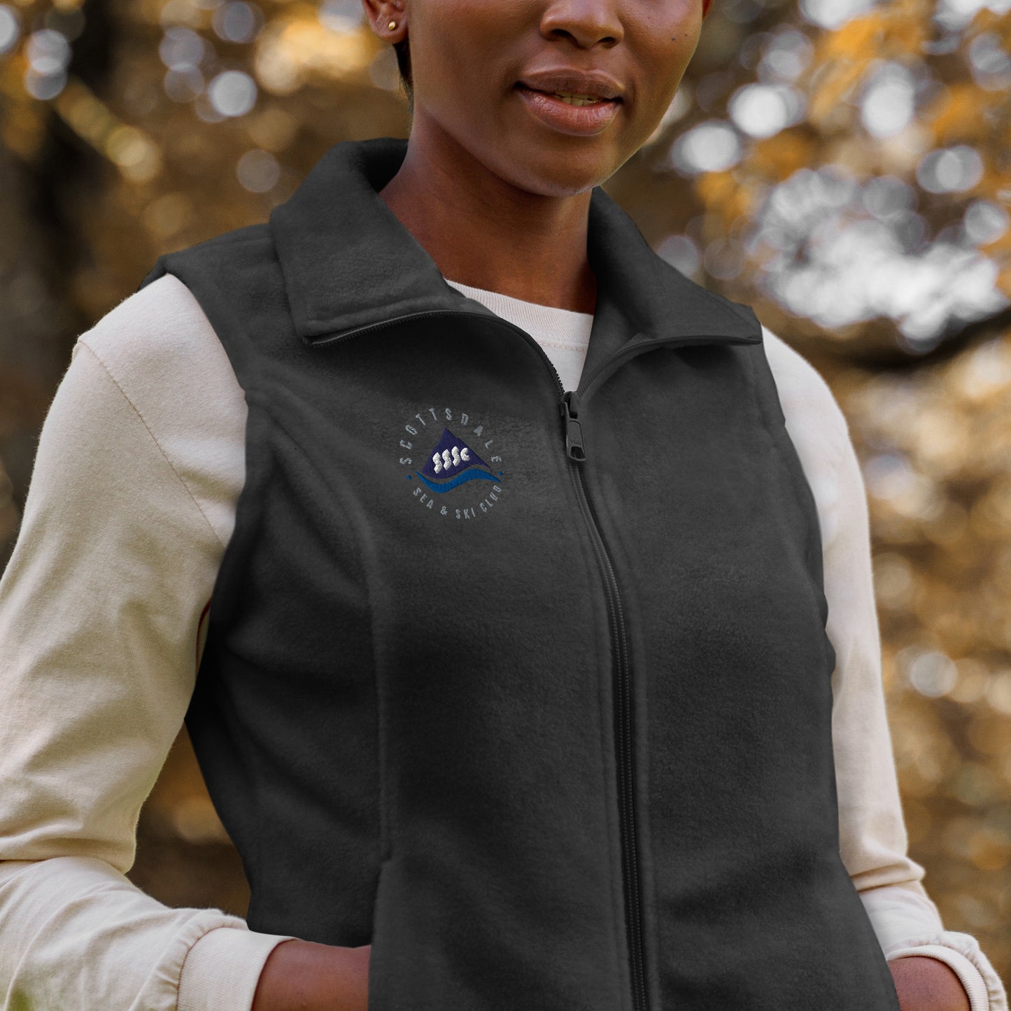 SSASC0087 - 02006 Women’s Columbia Fleece Vest (Circle)