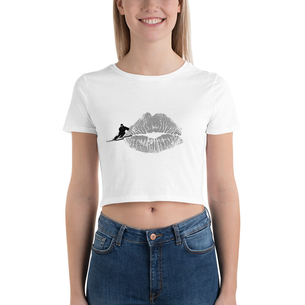 CS0069 - 02010 - KISS/SKI Women’s Crop Tee