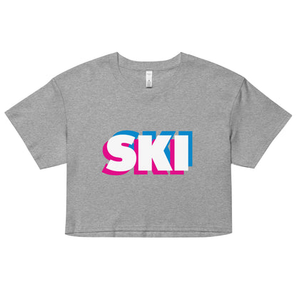 CS0058 - 02010 - 3D SKI Women’s Crop Tee