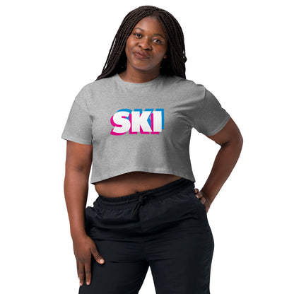 CS0058 - 02010 - 3D SKI Women’s Crop Tee