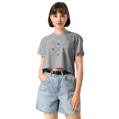 CS0076 - 02010 - X-SKI Women’s Crop Tee