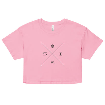 CS0076 - 02010 - X-SKI Women’s Crop Tee