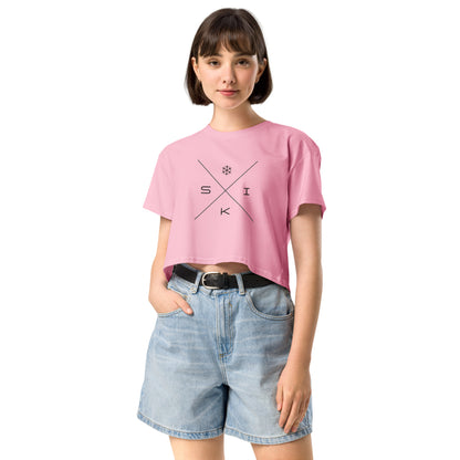 CS0076 - 02010 - X-SKI Women’s Crop Tee