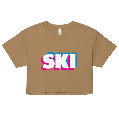 CS0058 - 02010 - 3D SKI Women’s Crop Tee