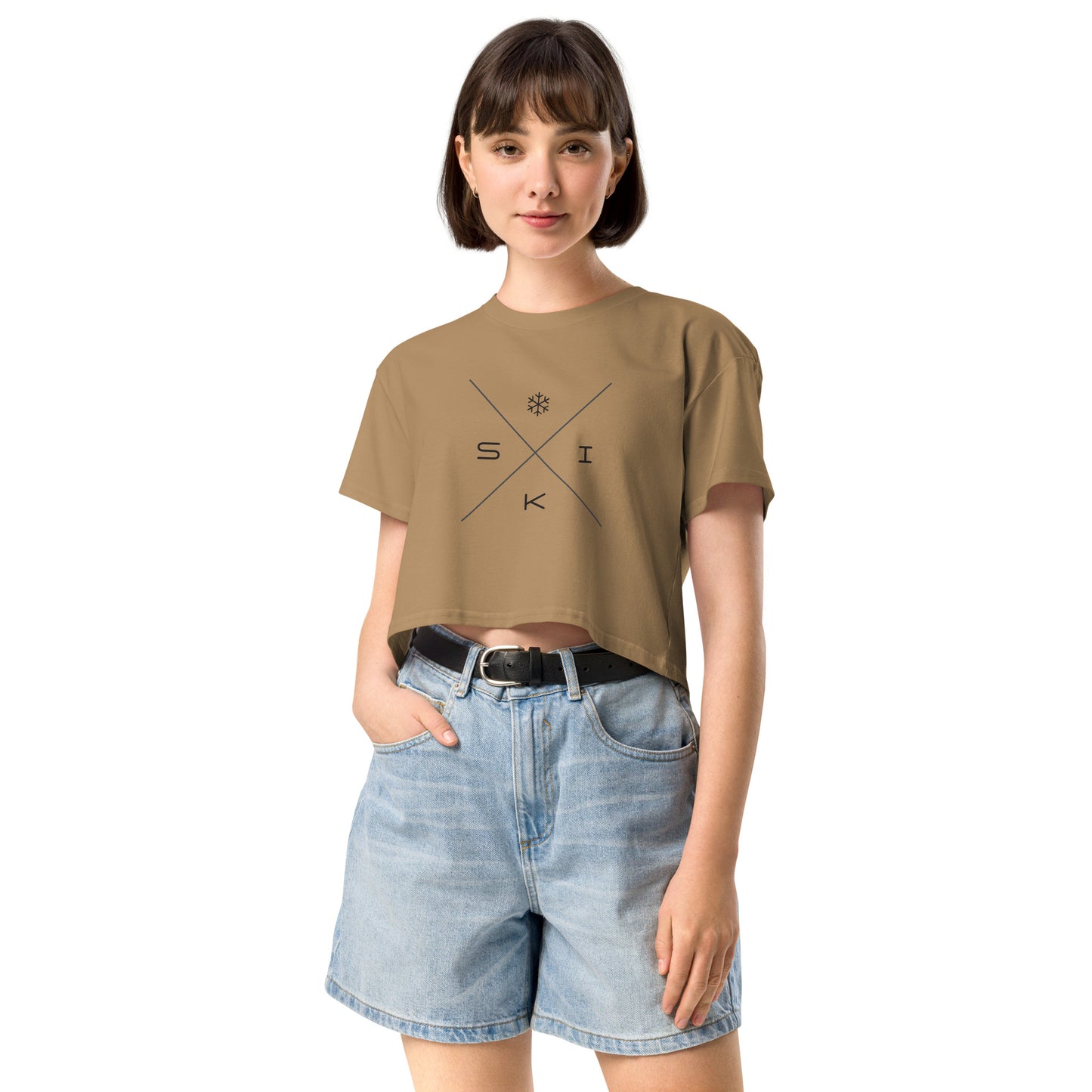 CS0076 - 02010 - X-SKI Women’s Crop Tee