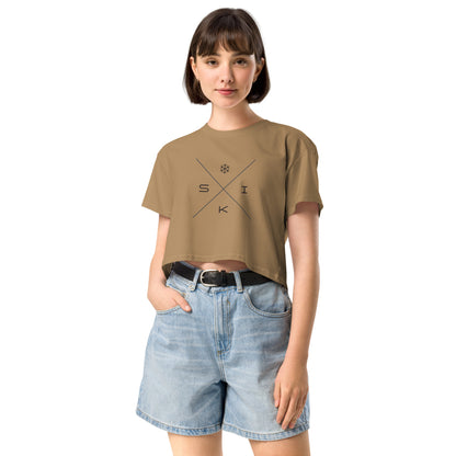 CS0076 - 02010 - X-SKI Women’s Crop Tee