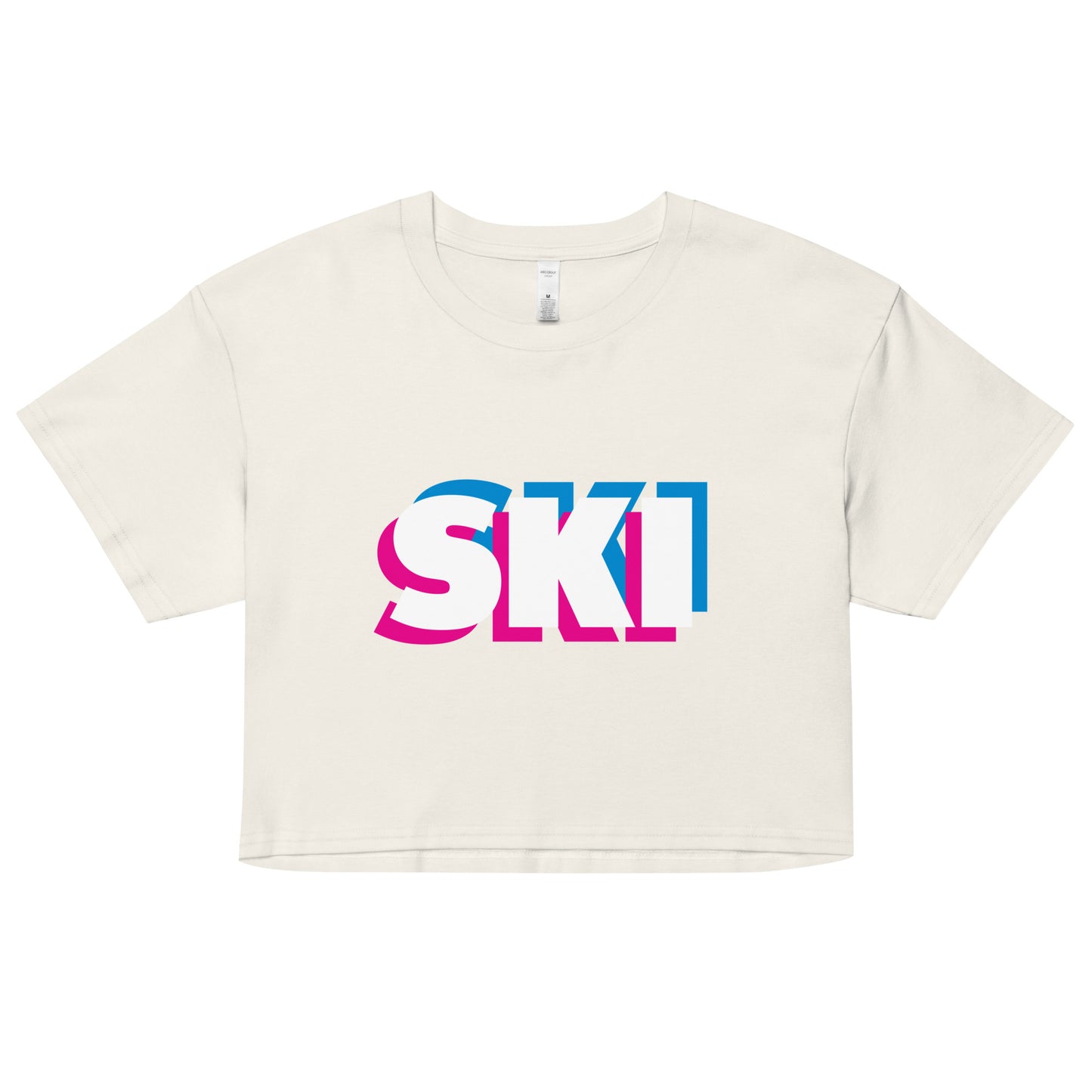 CS0058 - 02010 - 3D SKI Women’s Crop Tee