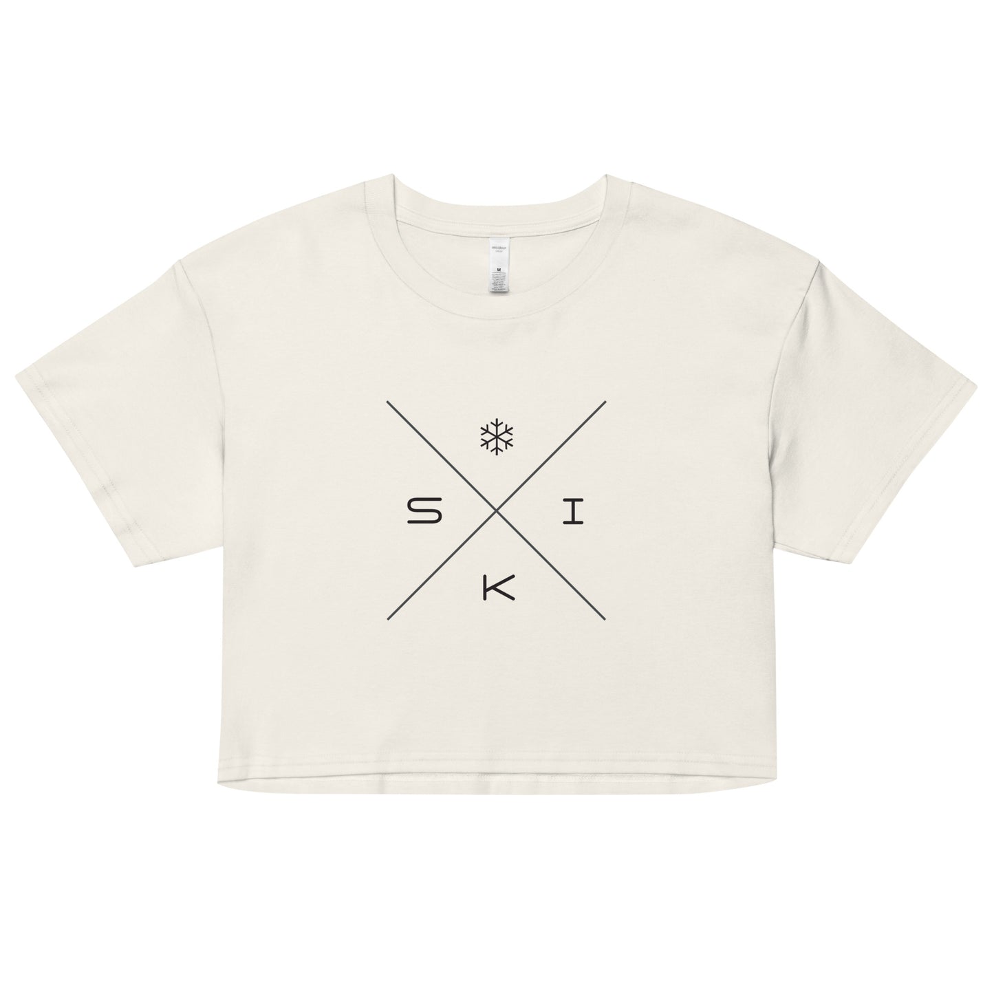 CS0076 - 02010 - X-SKI Women’s Crop Tee