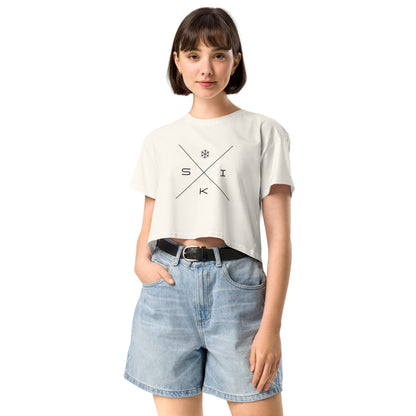 CS0076 - 02010 - X-SKI Women’s Crop Tee