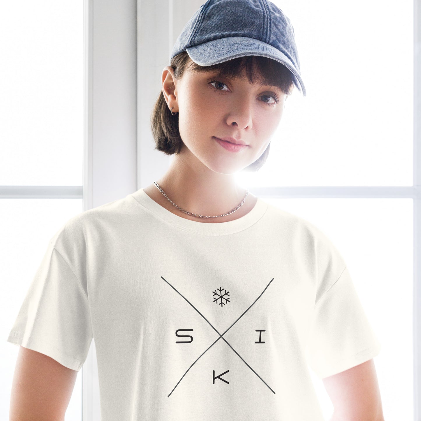 CS0076 - 02010 - X-SKI Women’s Crop Tee