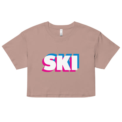 CS0058 - 02010 - 3D SKI Women’s Crop Tee